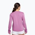 Лонгслів для тренувань Nike One Classic Dri-Fit light magenta/white 2