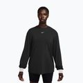 Лонгслів для тренувань жіночий Nike One Relaxed Dri-Fit black/white