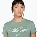Футболка для тенісу жіноча Nike Court Heritage steam/barely green 3