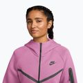 Кофта жіноча  Nike Sportswear Tech Fleece Windrunner light magenta/black 3