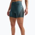 Шорти жіночі Nike Pro Sculpt High Waisted 5" Biker mineral slate/faded spruce/white 4