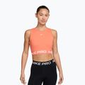 Топ для тренувань жіночий Nike Pro Dri-Fit crimson bliss/white