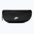Сумка бананка Nike Heritage 2.0 1 l black/black/white 2