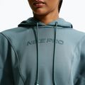 Кофта тренувальна жіноча Nike Pro Therma-Fit Hoodie mineral slate/white 5