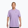 Футболка тенісна чоловіча Nike Court Dri-Fit Polo Solid violet mist/black