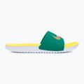 Шльопанці дитячі Nike Coffee malachite/sonic yellow/metallic gold 2