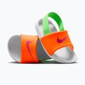 Дитячі шльопанці Nike Kawa total orange/green strike 3