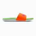 Шльопанці Nike Coffee total orange/green strike/hyper pink 8