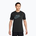 Футболка для бігу чоловіча Nike Dri-Fit Running black/mineral slate