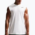 Футболка для тренувань чоловіча Nike Dri-FIT Sleeveless Training Top white/black