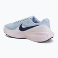 Кросівки для бігу жіночі Nike Revolution 8 hydrogen blue/white/pearl pink/blue void 3