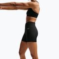 Шорти жіночі Nike One High Waisted Biker 5" black/black/white 4