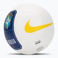 М'яч футбольний Nike Pitch Brazil white size 5 2