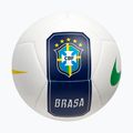 М'яч футбольний Nike Pitch Brazil white size 5 2