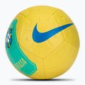 М'яч футбольний Nike Academy Brazil canary/light mint size 5 2