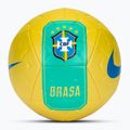 М'яч футбольний Nike Academy Brazil canary/light mint size 5 3