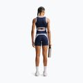 Шорти жіночі Nike One High Waisted Biker 5" midnight navy/hydrogen blue/white 3