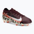 Футбольне взуття дитяче Nike United Jr. Mercurial Vapor 16 Pro FG burgundy crush/metallic silver
