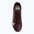 Футбольне взуття дитяче Nike United Jr. Mercurial Vapor 16 Pro FG burgundy crush/metallic silver 5