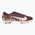 Кросівки футбольні чоловічі Nike United Mercurial Vapor 16 Academy MG burgundy crush/metallic silver 2