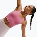 Футболка для бігу жіноча Nike Tempo Medium Support Cropped Sports Bra peony 5