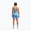 Шорти жіночі Nike Pro Sculpt High Waisted 5" Biker university blue/light photo blue/white 3