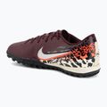 Кросівки футбольні чоловічі Nike United Mercurial Vapor 16 Academy TF burgundy crush/metallic silver 3