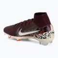Кросівки футбольні чоловічі Nike United Superfly 10 Elite burgundy crush/university red/fossil/metal silver 3