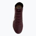 Кросівки футбольні чоловічі Nike United Superfly 10 Elite burgundy crush/university red/fossil/metal silver 5
