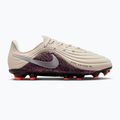 Футбольне взуття дитяче Nike United Jr. Tiempo Maestro Academy MG fossil/burgundy crush/metallic silver