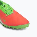 Кросівки футбольні чоловічі Nike Phantom 6 Low Academy Erling Haaland TF hot punch/green strike/black 7