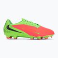 Кросівки футбольні чоловічі Nike Phantom 6 Low Academy Erling Haaland FG hot punch/green strike/black 2