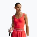 Футболка для тренувань жіноча Nike Pro Sculpt Medium Support Padded Tank light crimson/white