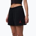 Шорти жіночі Jordan Fleece black/gym red 4