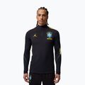 Чоловіча футбольна лонгслівка Brazil Strike Elite Jordan Dri-Fit Drill Top black/yellow pulse/light mint/P109C