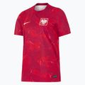 Футболка футбольна жіноча Nike Dri-Fit Poland Stadium Away 2026 noble red/sport red