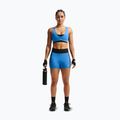 Шорти для тренувань жіночі Nike Pro Sculpt Dri-Fit High-Waisted Biker 5" light photo blue/black/white 2