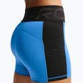 Шорти для тренувань жіночі Nike Pro Sculpt Dri-Fit High-Waisted Biker 5" light photo blue/black/white 4