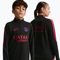 Кофта футбольна дитяча Nike Paris Saint-Germain Strike Dri-Fit Soccer Knit Drill Top black/global red/global red