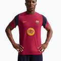 Футболка футбольна чоловіча Nike FC Barcelona Dri-Fit ADV Strike Elite noble red/blackened blue