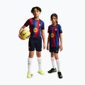 Шорти футбольні дитячі Nike FC Barcelona Dri-Fit Stadium Home blackened blue/mineral yellow 2