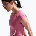 Футболка для бігу жіноча Nike Swoosh Run Dri-Fit peony/photon dust/white 5