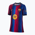 Футболка футбольна дитяча Nike FC Barcelona Dri-Fit Stadium Home deep garnet/blue void/mineral yellow
