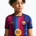 Футболка футбольна дитяча Nike FC Barcelona Dri-Fit Stadium Home deep garnet/blue void/mineral yellow 9