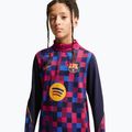 Кофта футбольна дитяча Nike FC Barcelona Dri-Fit Strike Drill Top noble red/noble red/mineral yellow 4