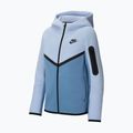 Кофта дитяча Nike Sportswear Tech Fleece Full Zip hydrogen blue/work blue/black/black 7