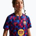 Футболка футбольна дитяча Nike FC Barcelona Dri-Fit Pre-Match noble red/mineral yellow 4