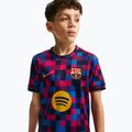 Футболка футбольна дитяча Nike FC Barcelona Dri-Fit Pre-Match noble red/mineral yellow 5