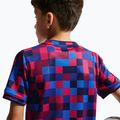 Футболка футбольна дитяча Nike FC Barcelona Dri-Fit Pre-Match noble red/mineral yellow 7