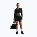 Шорти для тренувань жіночі Nike Pro Seamless High Waisted Biker 5" black/white 2